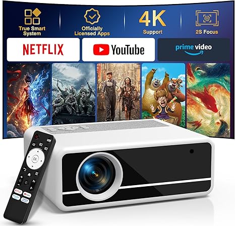 Panseba Smart Mini Projector (Netflix Officially Licensed) – HI-04