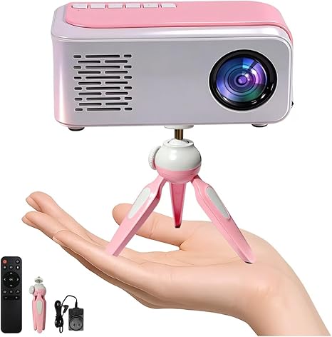 Panseba HI-03 Mini Projector 1080P with Tripod